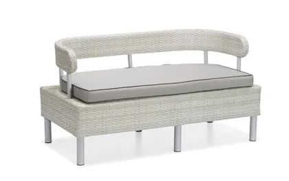 Rope Outdoor Sofa Wicker Patio Sofa Furniture