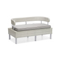 Tadiavo ivelan'ny Sofa Wicker Patio Sofa fanaka