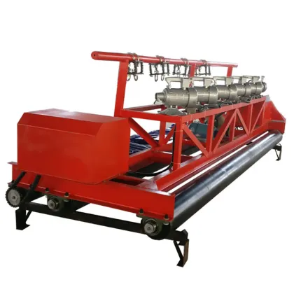 Vibrators Spreading And Screeding Screed Concrete Roller
