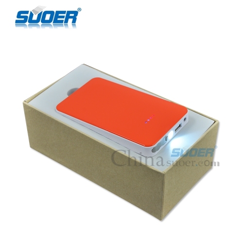 Suoer factory price 8000mAh jump starter high quality emergency power supply