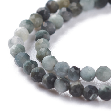 Search Engine Title: Pandahall's Collection of 2mm Round Faceted Natural Eagle Eye Stone Beads