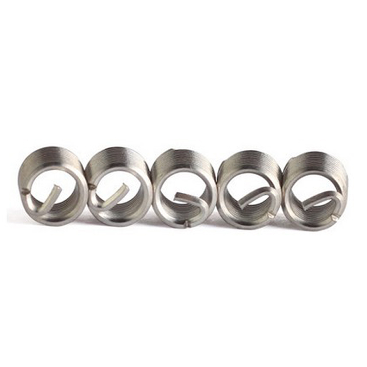 304 Stainless Steel Automotive Insert for Fasteners Thread Insert for Machinery Natural Surface Carton Packing