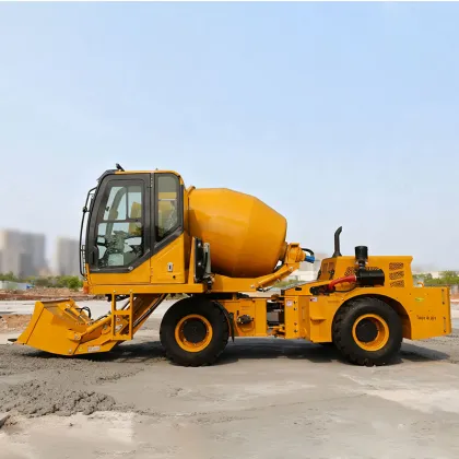 4-Wheeled Drive Concrete Mixer Truck