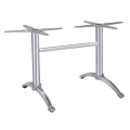 Base de table de matériaux en aluminium Base de table basse pour extérieur et intérieur