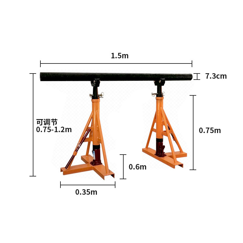 10T Hydraulic Cable Drum Jack 1