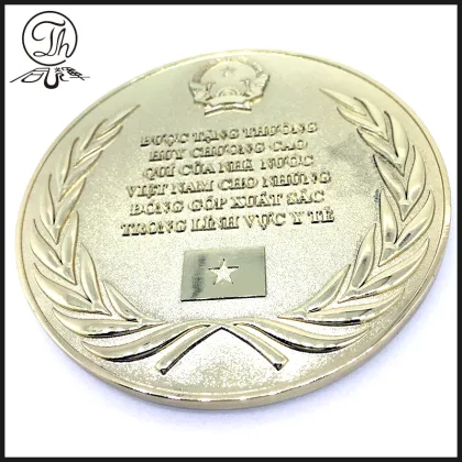 Souvenir gold collect coin