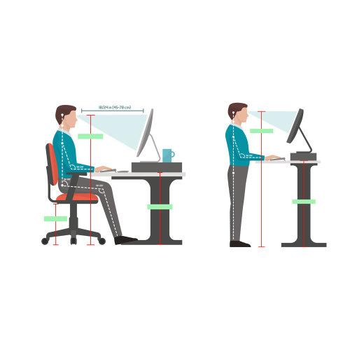 New Design Workstation Computer Electric Standing Desk