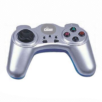 Round-shaped USB Joypad with Turbo and Slow Function