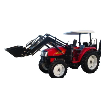 Small Tractor with Front Loader Bucket TZ-3 for Agriculture