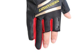 Guantes de pesca al aire libre protectores de la PU