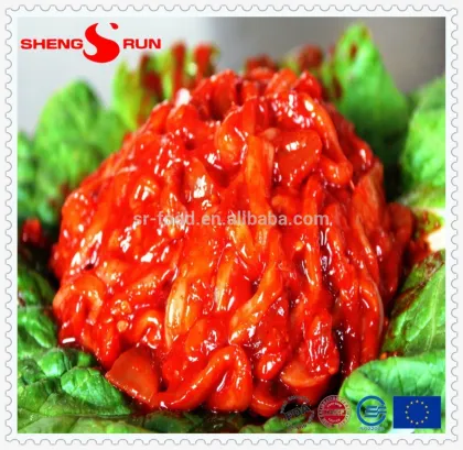 flavored Pacific squid seafood sauce