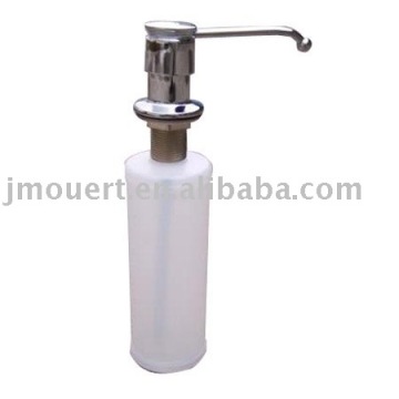 kitchen ware item -plastic&steel liquild soap dispenser