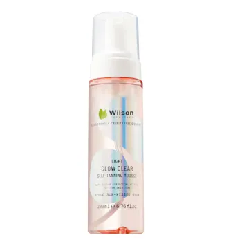 Organic Self Tanner Tan Foam for Black Skin: No Stickiness, Quick Dry, Vitamin C Infused