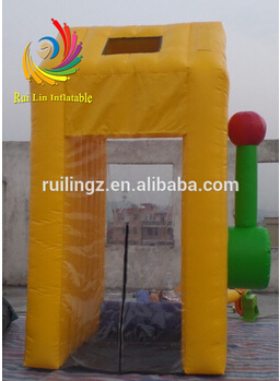 heavy duty inflatable spray booth, inflatable photo booth, inflatable money booth