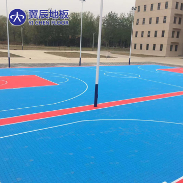 PP Plastik Sportfußböden Fliesen für Basketball- und Badmintonplätze