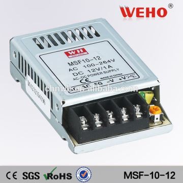 10W single output ultrathin power supply 12v 1a smps MSF-10-12