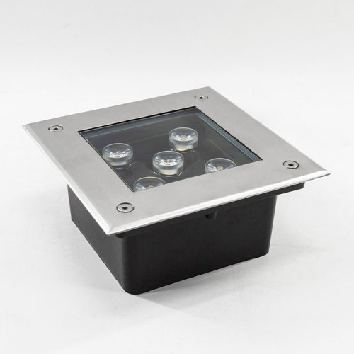 Square Step Underurground LED UpRound Lights sepolto