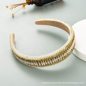 fashionable hot sale rhinestone colorful bling hairbands