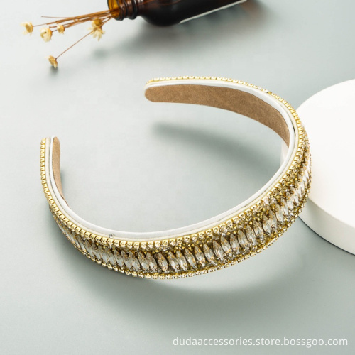 fashionable hot sale rhinestone colorful bling hairbands