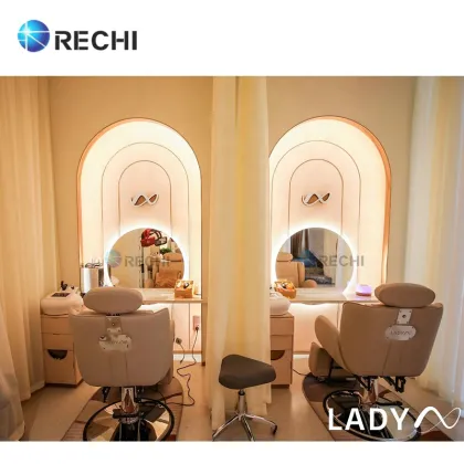 RECHI Makeup and Skincare Display Solutions: Enhancing Beauty Salon Interiors