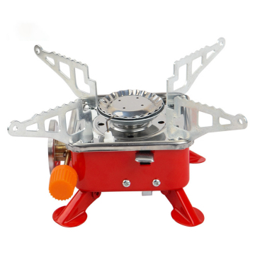 Ultra-Portable Palm Gas Stove: Strong Fire Outdoor Square Burner for Best Sales