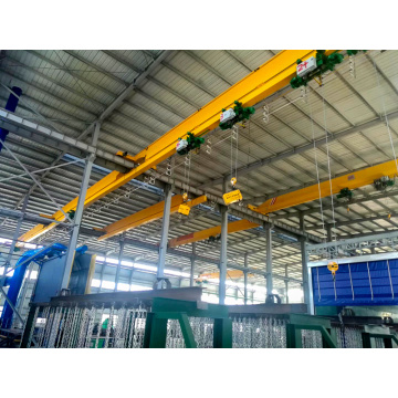 Cross Track Overhead Crane for Galvanizing