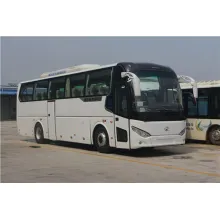 Used King Long Pure Electric Buses 51 Seats Passenger Coach Long Route Tourist Bus for Sale