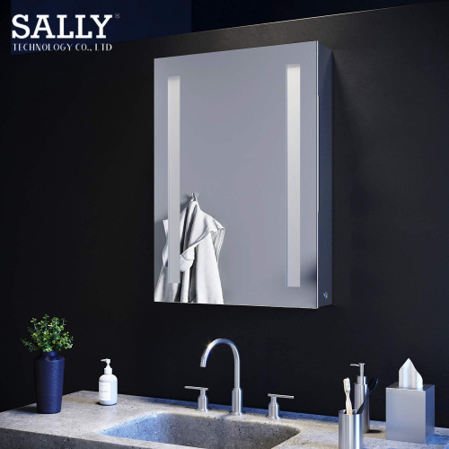 SALLY Storage Defogger Настенный светодиодный зеркальный шкаф