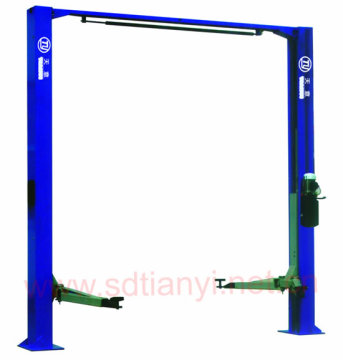 8 Fold Profile Column 4T Dual Points Manual Release Hydraulic 2 Post Car Lift