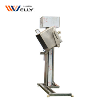 Automatic Bucket Feeder Hopper Elevator Equipment for 200L Meat Skip Cart