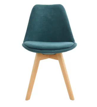 Modern Dining Tulip Chair PP Seat Wood Leg