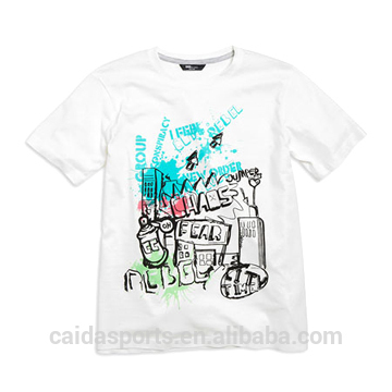 2015 hot sale 100% cotton short sleeved boy T-shirts
