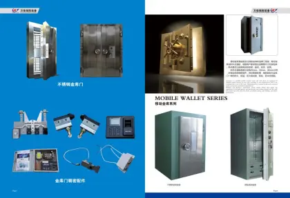 Stainless steel vault door