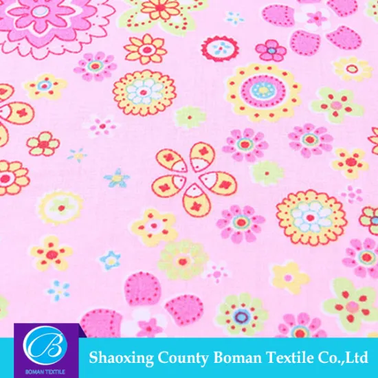 Top-end Beautiful Polyester cotton fabric border print design