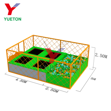 Trampoline Park Franchise with Rope Course and Foam Pits