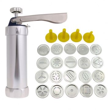 Biscuit Cookie Making Machine with 20 Moulds and 4 Nozzles