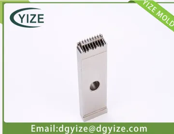 Precision inserts with EDM processing &slide inserts for connector from China Yize