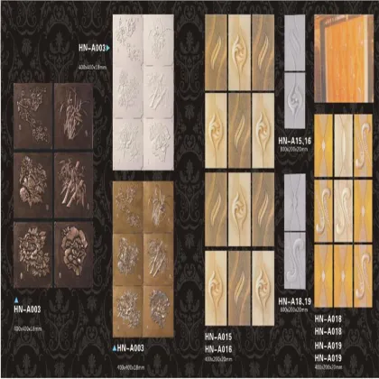 PU & Polyurethane Assembling relief wall-board