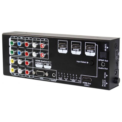 8 In 1 out HDMI Switch 1080P