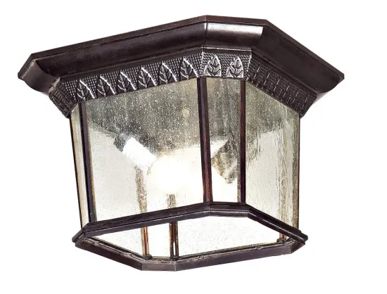 Gold Incandescence Bulb Outdoor Ceiling Lights Water Glass For Bedroom Decor