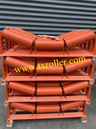 Belt Conveyor Roller Stand Steel Conveyor Roller