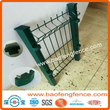 3D PVC Coated Welded Mesh Panel Fence (Factory Export)