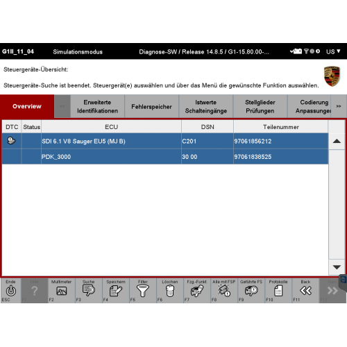 Piwis TesterII V18.1 HDD with VEP Modle
