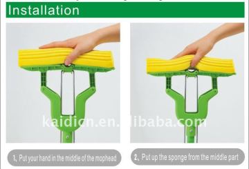 28cm yellow bamboo sponge