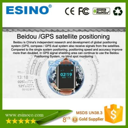Heart Rate Measuring K9 Watch Phone GPS Tracker Wrist Watch Personal GPS Trackers GPS Watch Tracker for Senior Citizen