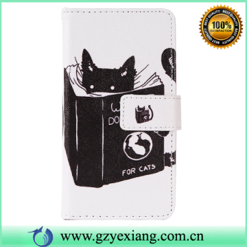 free sample Yexiang leather flip case for oppo mirror 5