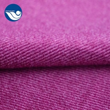 100% polyester tricot brushed fabric