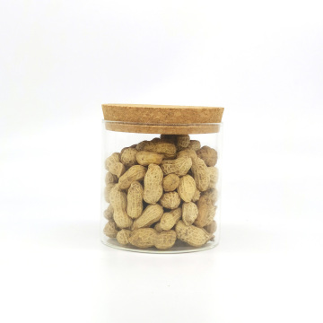682 ml 24 oz balang penyimpanan kaca yang jelas untuk kacang, kacang, dan gula -gula - jualan kilang