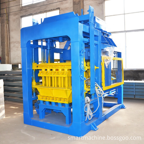 QT6-15 full automaticconcrete hollow brick making machine