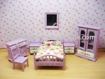 Dolls house furniture wooden toys mini furniture